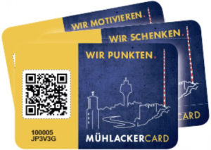 Muehlacker card wir motivieren wir schenken wir punkten